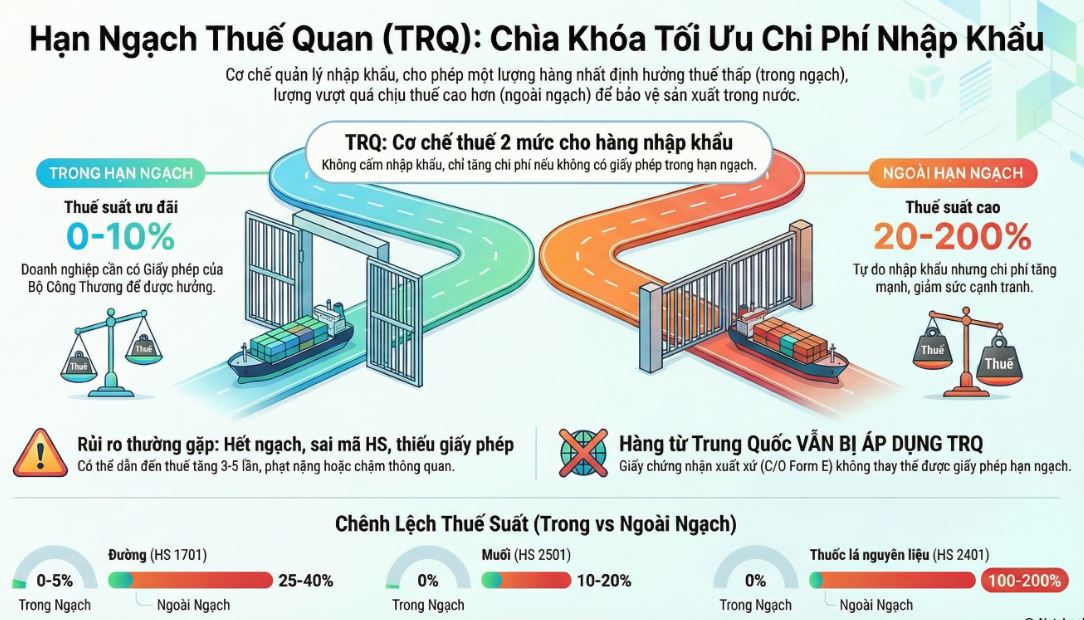 Tổng quan hạn ngạch thuế quan
