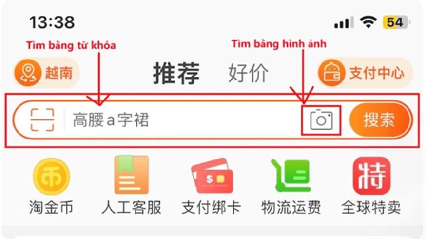 Hướng dẫn cách order Taobao về Việt Nam