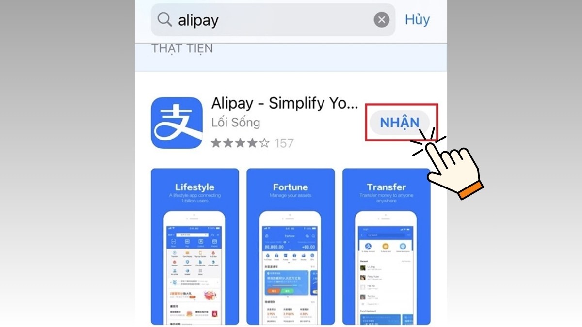 Đăng Ký Tài Khoản, Nạp Tiền Vào Ví Alipay Bằng Điện Thoại