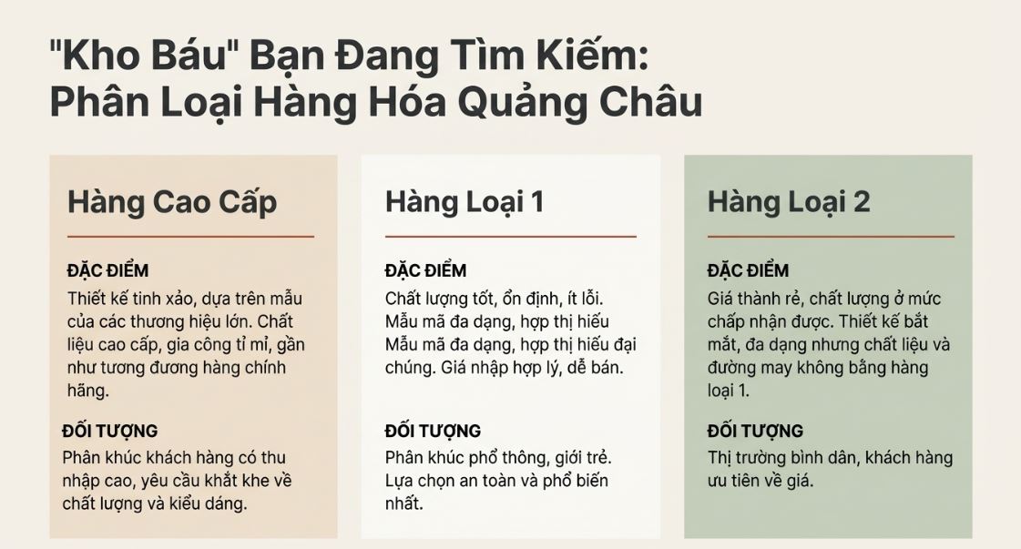 Phân loại hàng hóa quảng châu