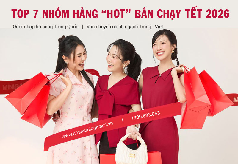 Top 7 nhóm hàng bán chạy tết 2026